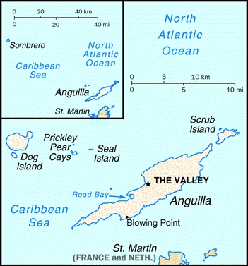 map of the country