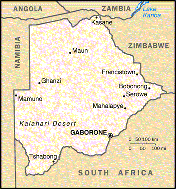 map of the country