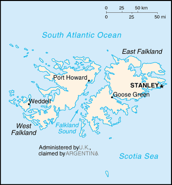 map of the country