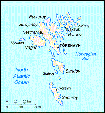 map of the country