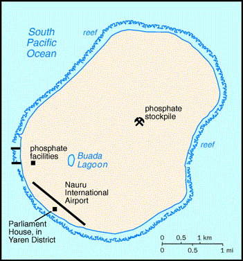 map of the country