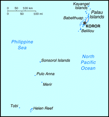 map of the country