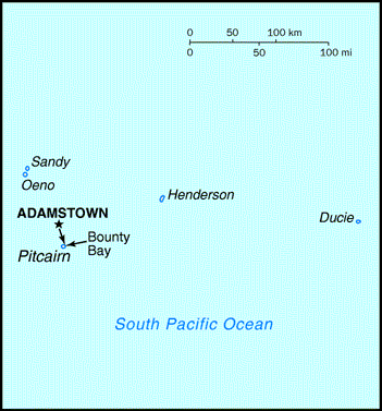 map of the country