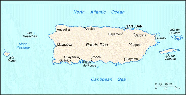 san juan puerto rico map location