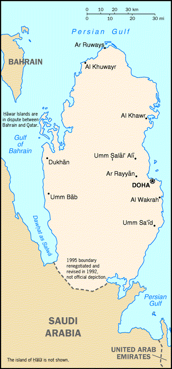 map of the country