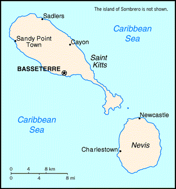 Kitts And Nevis. Saint Kitts and Nevis