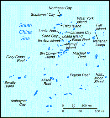 map of the country