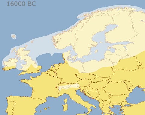 Uk Ice Age Map Geography Site: Glaciers Ice Age
