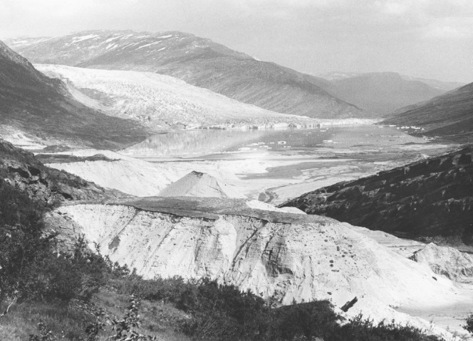 Glacier, Lake and Ice dam