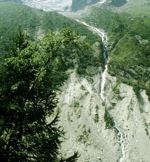 Hanging valley