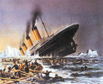 titanic April 12 April 18: Great Minds, Great Laughs, Great Mammals, Great Quakes