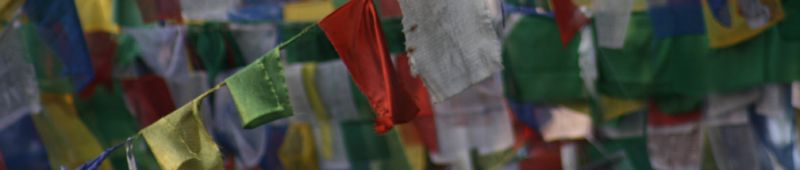 Hanging Prayer Flags